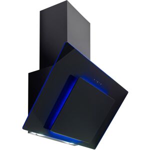 Culina UBHHH90BK 90cm Angled Chimney Hood in Black Glass Touch Control Culina UBHHH90BK 90cm Angled Chimney Hood in Black Glass Touch Control