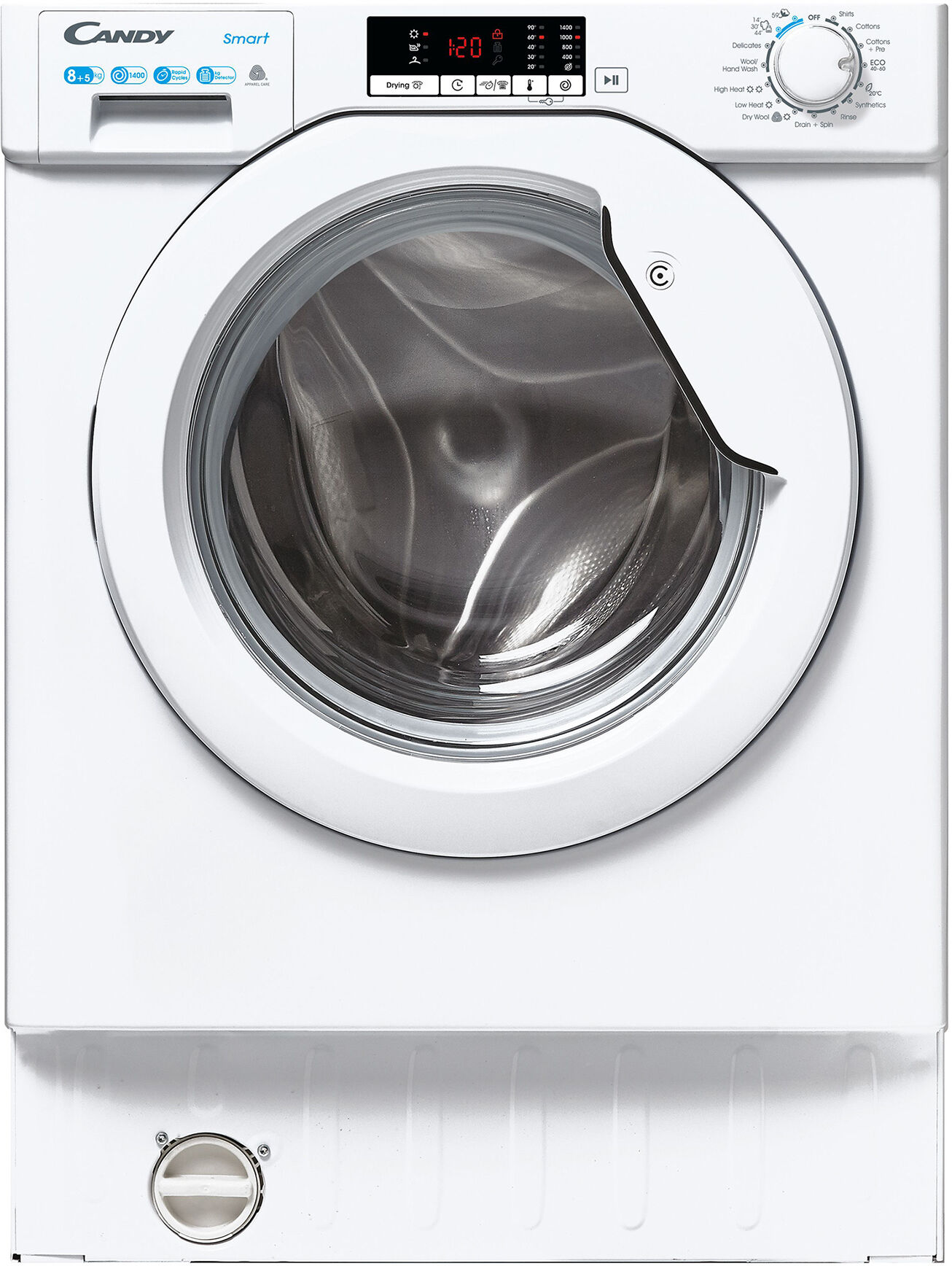 Candy CBD485D2E Integrated Washer Dryer 1400 Spin 8kg 5kg E Rated
