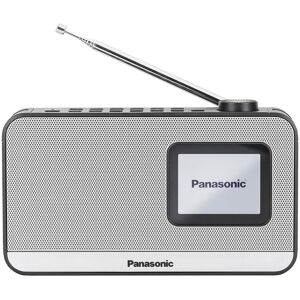 Panasonic RF D15EG K Portable DAB FM Radio with Bluetooth in Black Sil