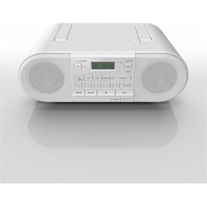 Panasonic RX D552E W Portable Stereo CD System in White DAB Bluetooth