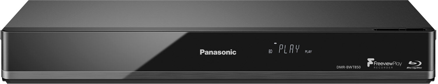 Panasonic DMR PWT550EB 3D Blu Ray Player with 500GB HDD Twin 4K Upscal