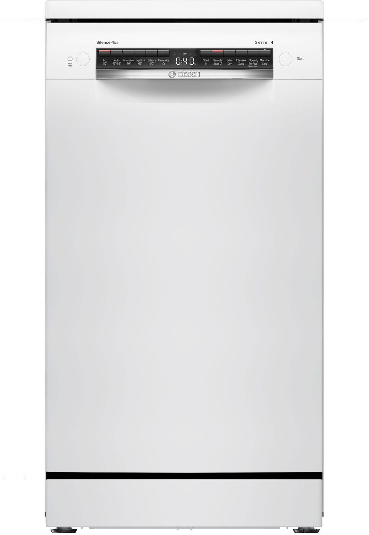 Bosch SPS4HMW49G Series 4 45cm Slimline Dishwasher in White 10 Place S