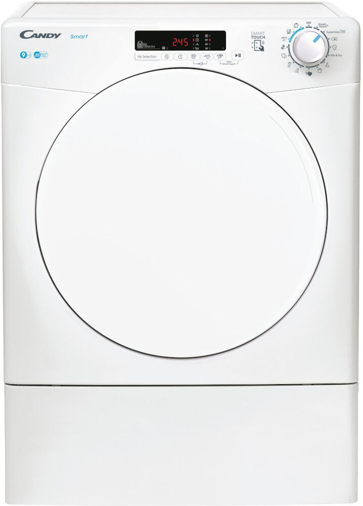 Candy CSEV9DF 9kg Vented Dryer in White C Rated Sensor NFC