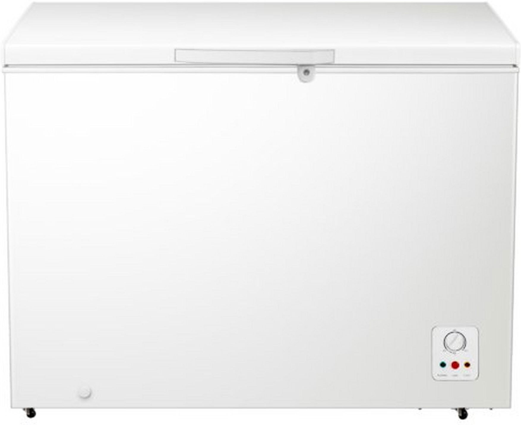 Fridgemaster MCF297E 111cm Chest Freezer in White 297 Litre 0 85m