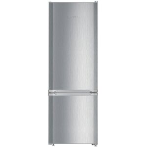 Liebherr CUELE2831 161cm High 70 30 Fridge Freezer in Silver 55cm Wide Liebherr CUELE2831 161cm High 70 30 Fridge Freezer in Silver 55cm Wide