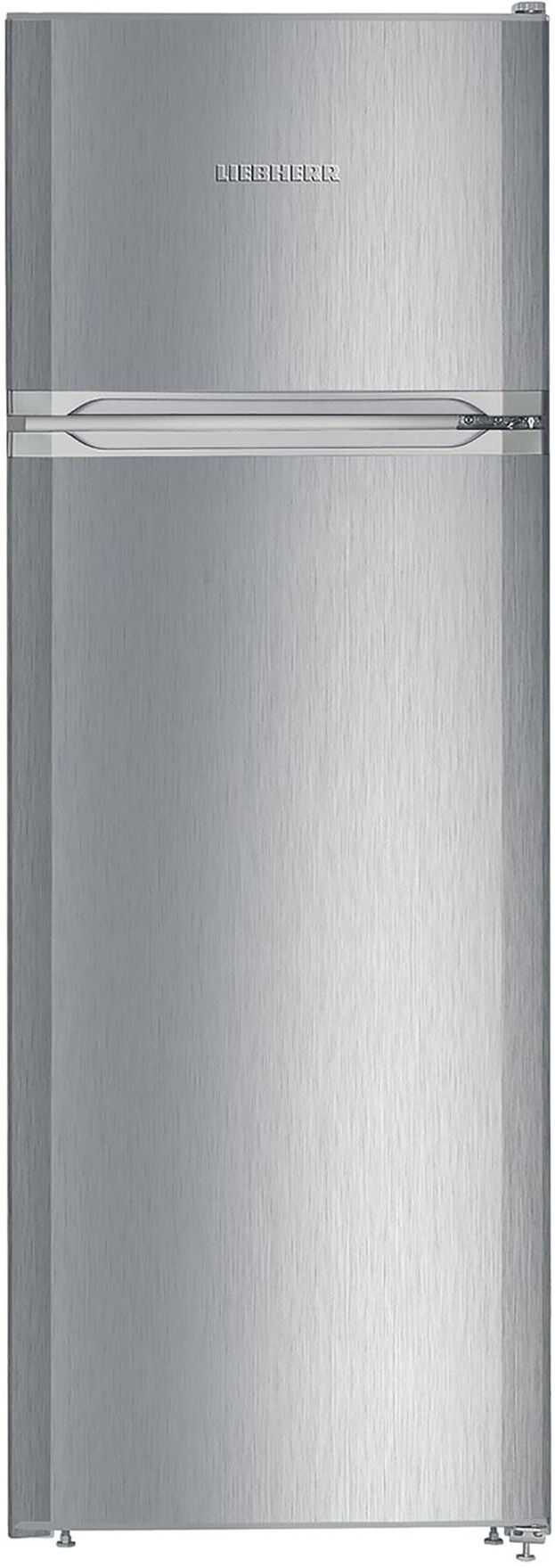 Liebherr CTELE2931 157cm High 80 20 Fridge Freezer in Silver 55cm Wide