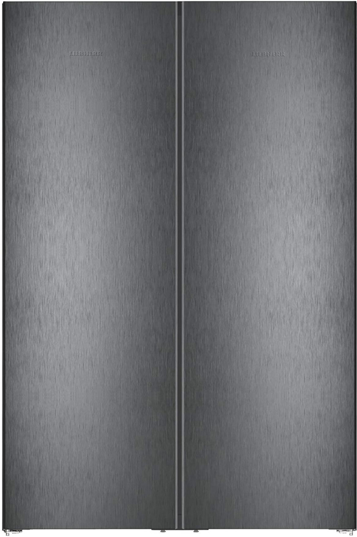 Liebherr XRFBD5220 American Fridge Freezer in Black Steel Frost Free