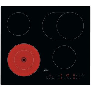AEG HRX64360CB 60cm 4 Zone Ceramic Hob in Black AEG HRX64360CB 60cm 4 Zone Ceramic Hob in Black