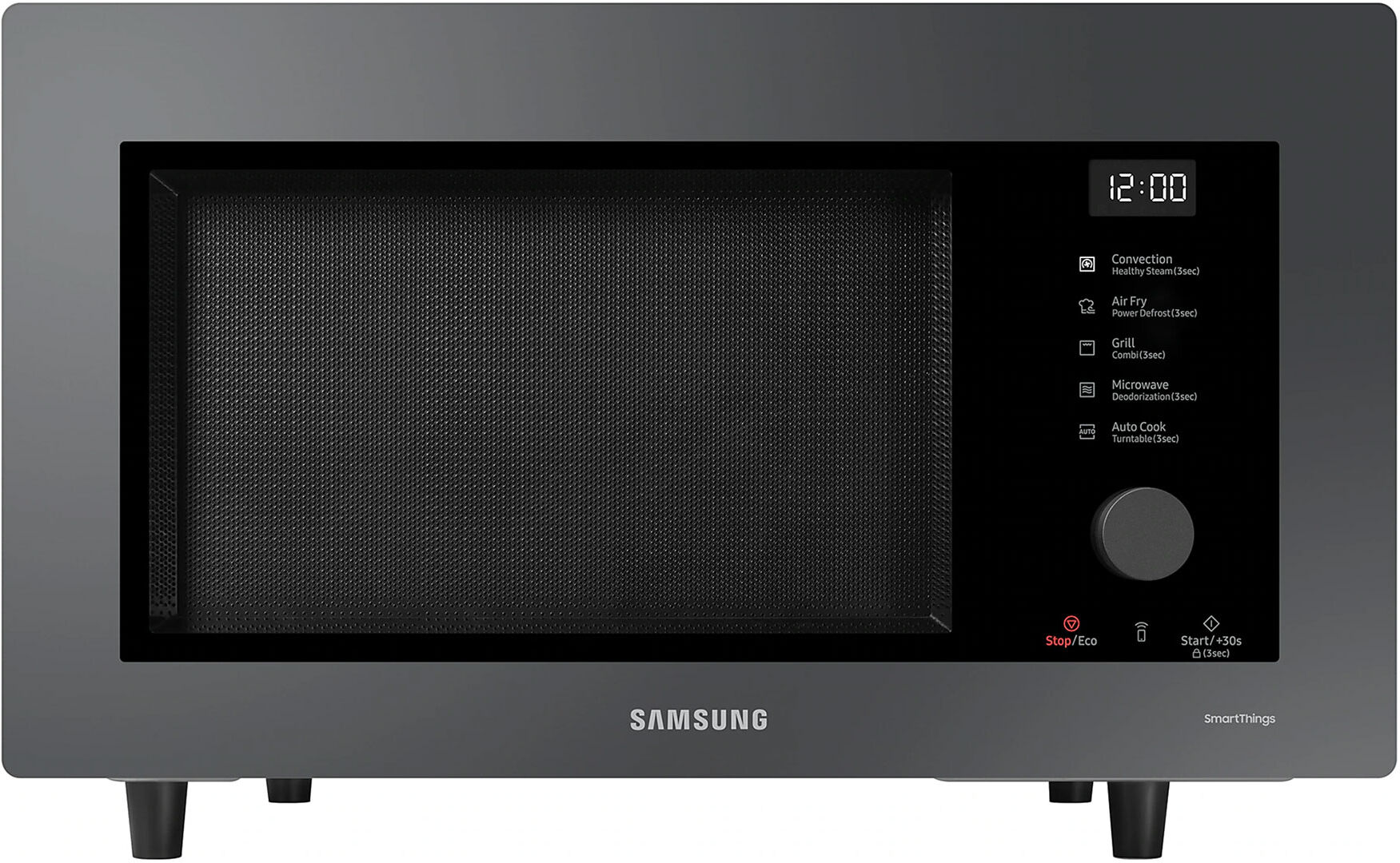 Samsung MC32DB7746KC Combi Smart Microwave Oven in Clean Charcoal with