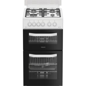 Hotpoint HDG5GCW 50cm Double Oven Gas Cooker with Glass Lid in White 5 Hotpoint HDG5GCW 50cm Double Oven Gas Cooker with Glass Lid in White 5