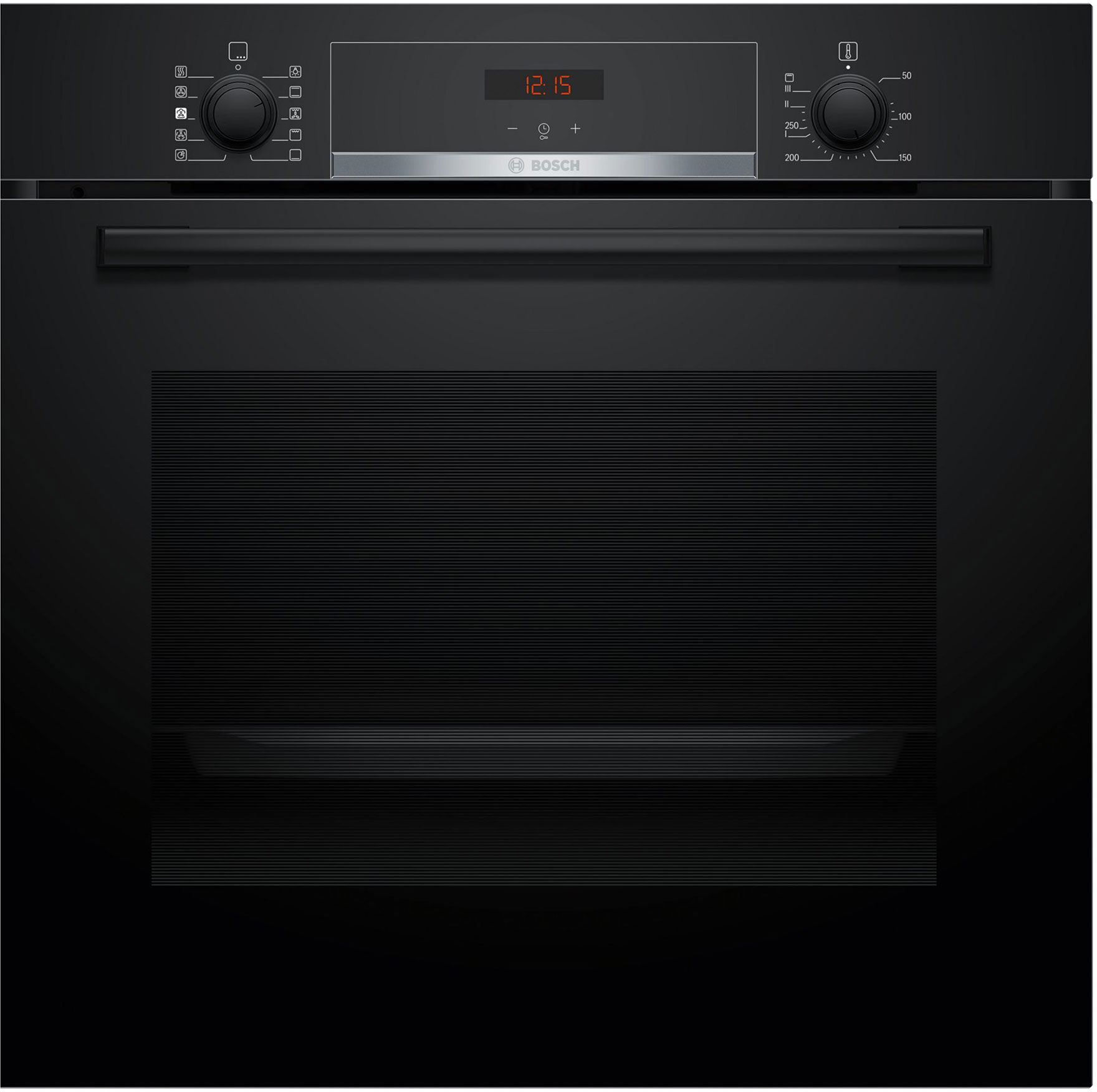 Bosch HQA534BB3B Series 4 Built In Electric Single Oven in Black 71L