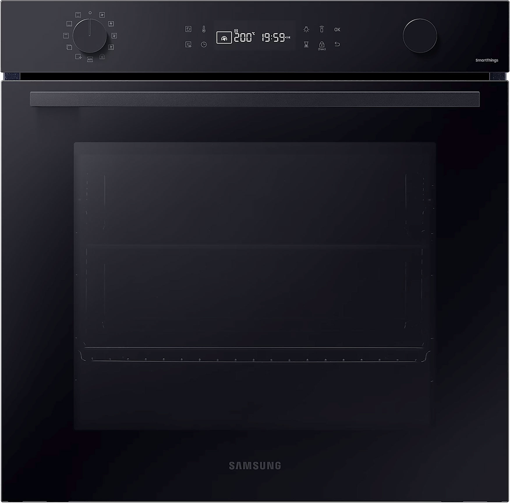 Samsung NV7B41403AK Built In Electric Catalytic Smart Oven in Clean Bl