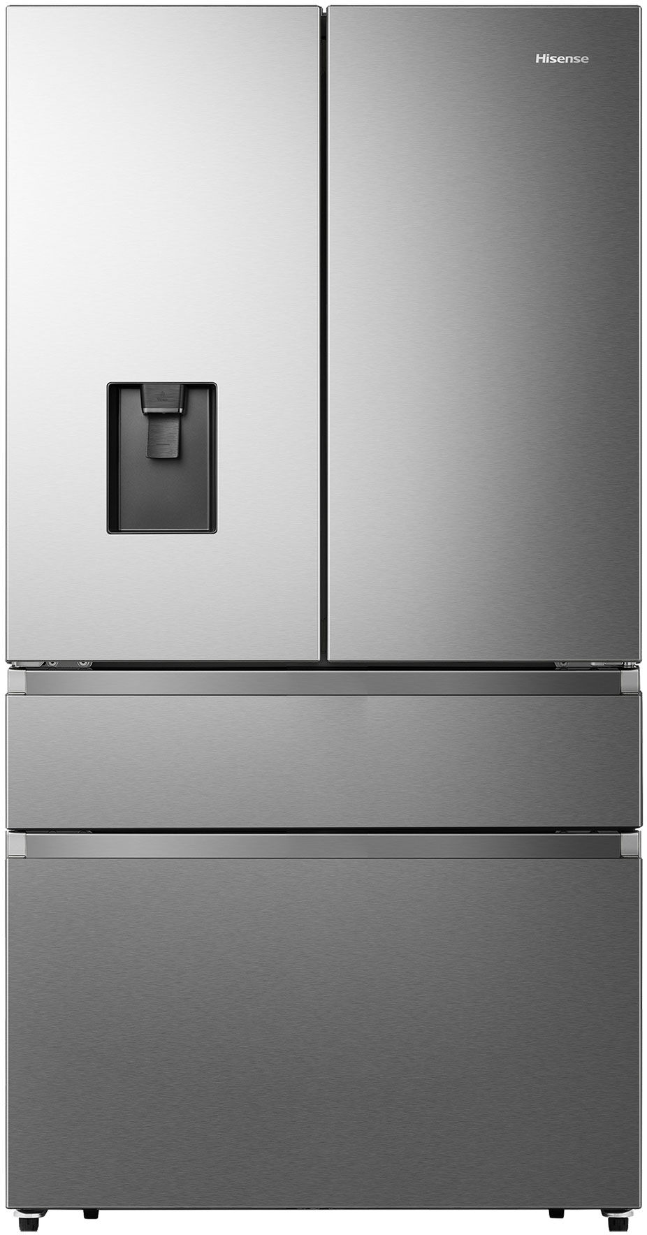 Hisense RF749N4SWSE American Fridge Freezer in Stainless Steel with Wa