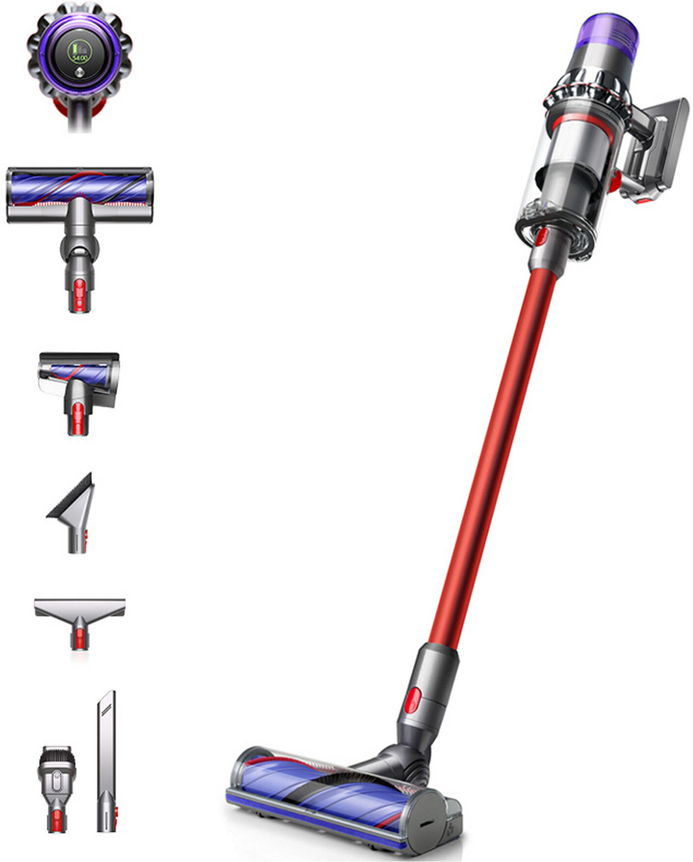 Dyson V11EXTRA V11 Extra Hand Stick Bagless Vacuum Cleaner in Nickel R