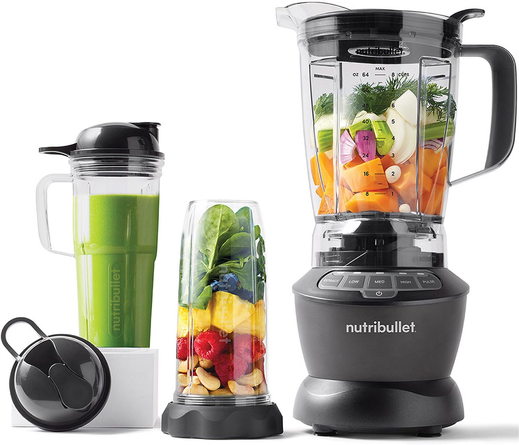 Nutribullet NBC 12A Blender Combo in Dark Grey 1200W Motor