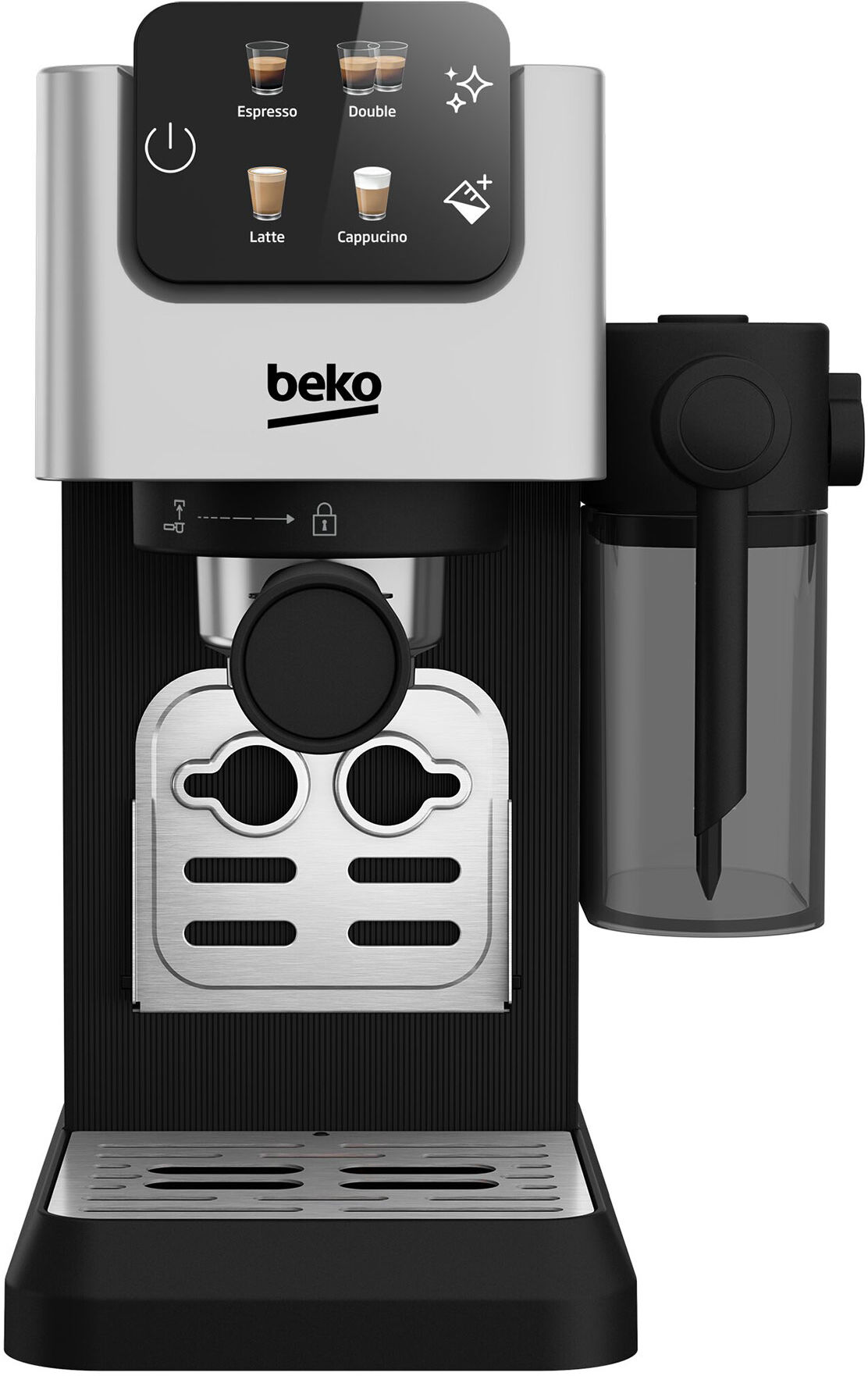 Beko CEP5304X Semi Automatic Espresso Coffee Machine Integrated Milk J