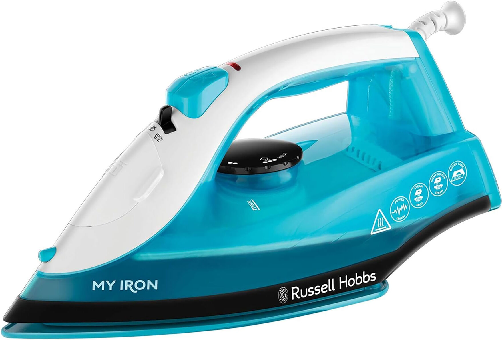 Russell Hobbs 25580 My Iron Steam Iron 1800W Ceramic Soleplate