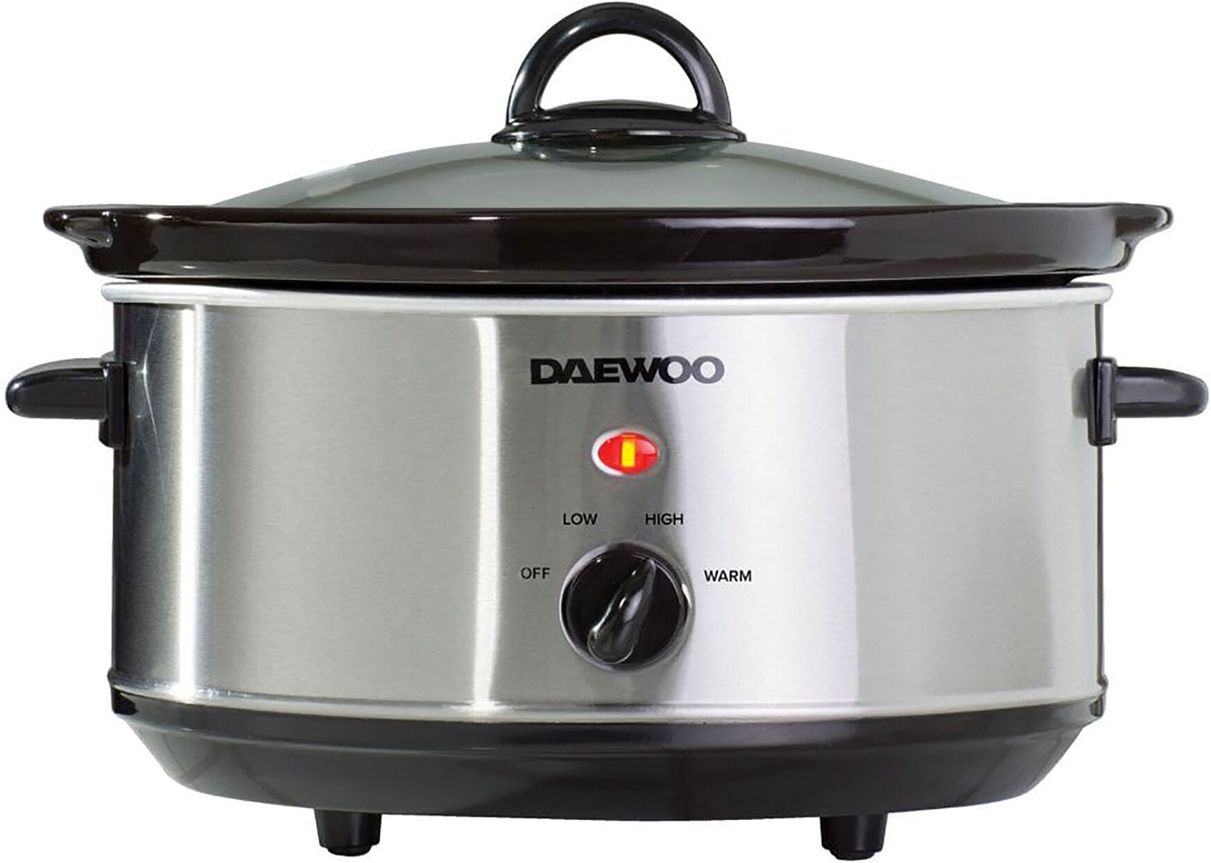 Daewoo SDA1364GE 3 5 Litre Slow Cooker in Stainless Steel