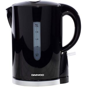 Daewoo SDA1682GE Plastic Jug Kettle Black with Chrome Band 1 7L 2200W Daewoo SDA1682GE Plastic Jug Kettle Black with Chrome Band 1 7L 2200W