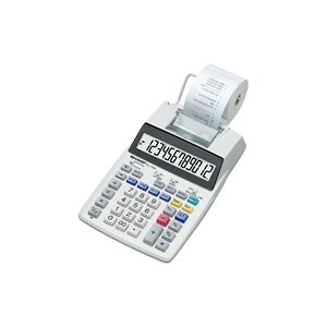 Sharp EL-1750V Printing Calculator 12-digit Display - - SH-EL1750V