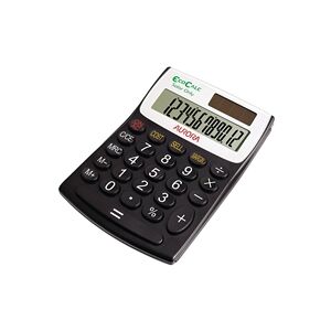 Aurora EcoCalc Calculator Desktop Recycled Solar