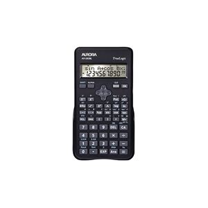 Aurora Black 2-Line Scientific Calculator