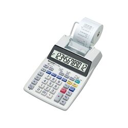 Sharp EL-1750V Printing Calculator 12-digit Display - - SH-EL1750V