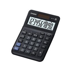 Casio MS-10F 10 Digit Desk Calculator Black MS-10F-WA