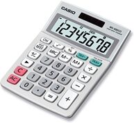 Casio MS-88ECO 8 Digit Desk Calculator Grey MS-88ECO-W