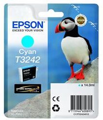 Epson T3242 Cyan Ink Hi-Gloss 14.0ML Puffin