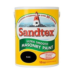 Sandtex Ultra Smooth Masonry Paint 5 Litre Black