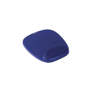 Kensington Foam Mouse Mat with Cushioned Wrist Support Blue 64271