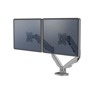 Fellowes 9683301 Eppa Dual Monitor Arm - Silver