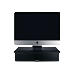 Kensington UVStand Monitor Stand with UV Sanitisation Compartment  Black