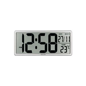 Acctim Date Keeper Jumbo LCD Wall/Desk Clock with Autoset 22357