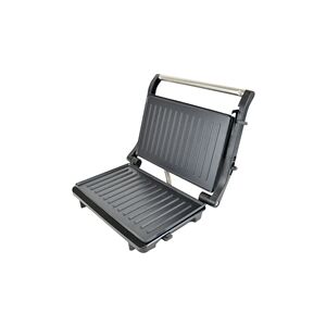 Unbranded Lloytron KitchenPerfected Health Grill/Panini Press Black/Steel LY2701