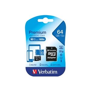 Verbatim SDXC Media Memory Card UHS-1 Class 10 Read 10MB/s - 44024-1