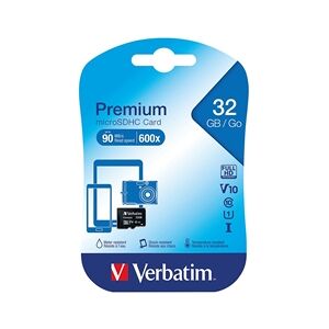 Verbatim MicroSDHC Class 10 32GB Memory Card