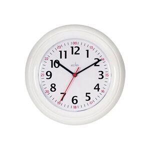 Acctim Wexham 24 Hour Plastic Wall Clock White