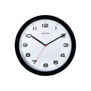 Acctim Aylesbury Wall Clock Black