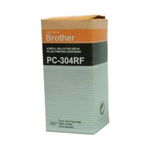Brother PC304RF Black Fax Ribbon Quad Refill Rolls