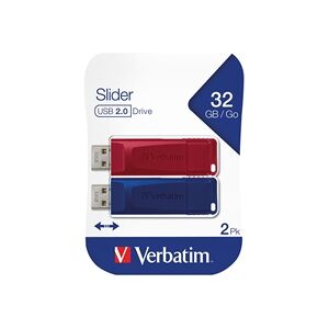 Verbatim Store n Go USB 2.0 32GB (Pack of 2) 49327