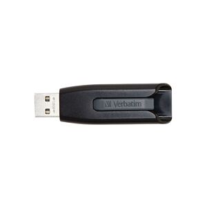Verbatim V3 USB 3.0 Drive Black/Grey 128GB - 49189