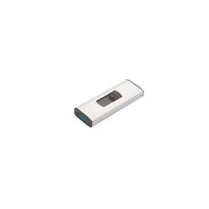 Q-Connect Silver/Black USB 3.0 Slider 128GB Flash Drive  - KF16375
