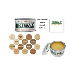 Briwax Original Wax Furniture Polish Cleaner Restorer 400ml {Dark Oak}