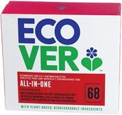 Ecover All In One Dishwasher Tablets Lemon and Mandarin (Pack of 68)