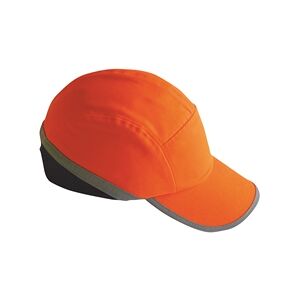 Unbranded Hi-Vis Bump Cap (Orange)