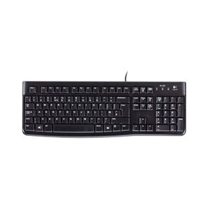 Logitech K120 UK Business Keyboard Wired USB Low-profile - 920-002524