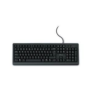 Trust TK-150 Wired Silent Keyboard UK Black 23984