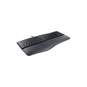 Cherry KC 4500 Ergo USB Wired Ergonomic Keyboard UK Black JK-4500GB-2